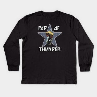 Pod of Thunder Star Fist Kids Long Sleeve T-Shirt